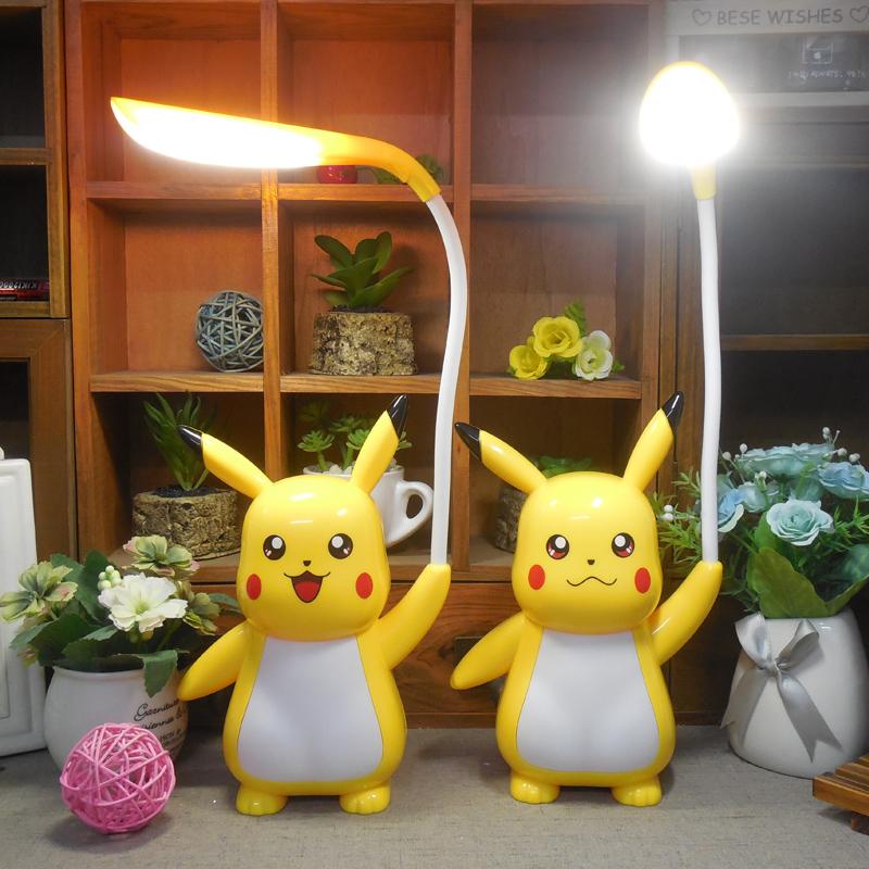 1 lampe veilleuse pokemon pikachu + 1 réveille pikachu