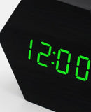 Réveil Bois Hexagonal | Réveil Idéal