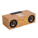 Radio Réveil Bluetooth Induction Bois