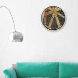 Horloge Moderne Déco Art Doré
