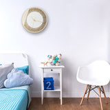 Horloge Moderne Déco Art Doré