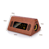 Réveil Bluetooth En Bois | Réveil Idéal