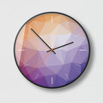 Horloge Moderne Dégradé de Violet