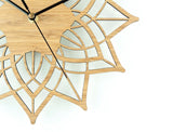 Horloge Murale Design Bois Naturel