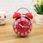 Réveil Enfant Double Cloche Rouge Décoration