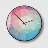 Horloge Moderne Bleu Dégradé