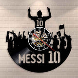 Horloge Murale Vinyle Messi