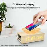 Radio Reveil Chargeur Qi