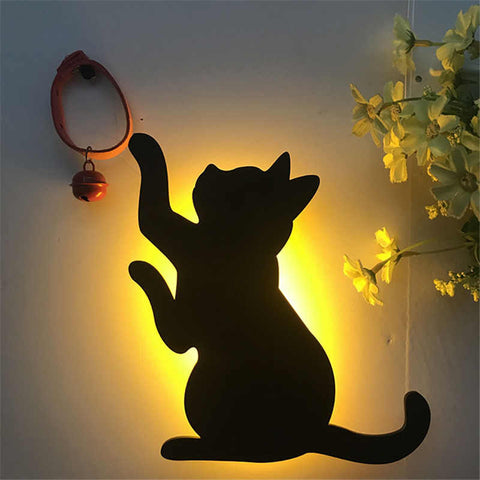 Led Veilleuse Chat