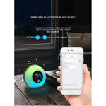 Radio Réveil Lumineux Wake-up Bluetooth Connecté