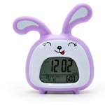 Réveil Lapin Design Violet