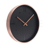 Horloge Moderne Métallisée