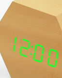 Réveil Bois Hexagonal | Réveil Idéal