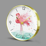 Horloge Moderne Eclat Doré