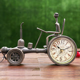 Réveil Vintage <br> Tracteur Métallique