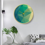 Horloge Moderne Eclat Doré