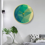 Horloge Moderne Eclat Doré