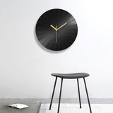 Horloge Moderne Acrylique Noir