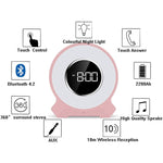 Radio Réveil Lumière Bluetooth descriptif