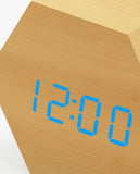 Réveil Bois Hexagonal | Réveil Idéal