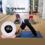 Radio Réveil Lumière Bluetooth