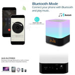 Radio Réveil Bluetooth Lumineux