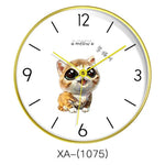 Horloge Moderne Eclat Doré
