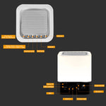 Radio Réveil Bluetooth Lumineux