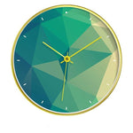 Horloge Moderne Eclat Doré
