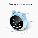 Réveil Design Miroir Bluetooth