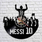 Horloge Murale Vinyle Messi