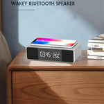 Radio Reveil Chargeur Induction Bluetooth