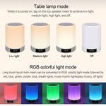 Radio Réveil Lumineux Bluetooth Multi-couleur