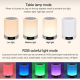 Radio Réveil Lumineux Bluetooth Multi-couleur