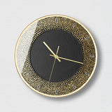 Horloge Moderne Déco Art Doré