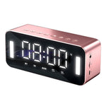 Radio Reveil Moderne Bluetooth Rose | Reveil Ideal