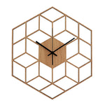 Horloge Design Bamboo Hexagonal | Réveil Idéal