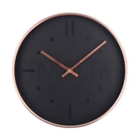 Horloge Moderne Métallisée | Réveil Idéal