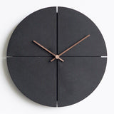 Horloge Murale Moderne Bois Nordique Wood | Réveil Idéal