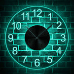 Horloge Murale Moderne Lumineuse Vintage | Réveil Idéal