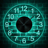 Horloge Murale Moderne Lumineuse Vintage | Réveil Idéal