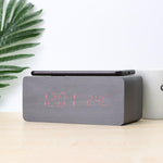 Réveil Bluetooth Recharge Sans Fil QI | Réveil Idéal