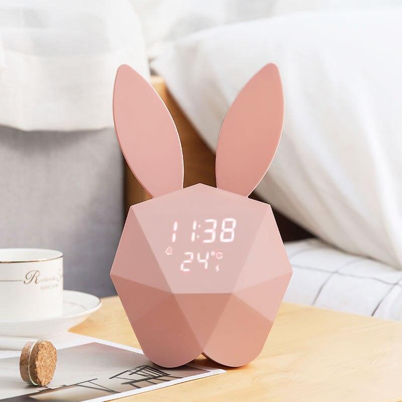 Cutty Clock - Réveil lapin intelligent 